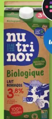 IGA NUTRINOR ORGANIC CREAM OR MILK offer