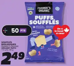 IGA FRANKIE'S ORGANIC ORGANIC PUFFS offer