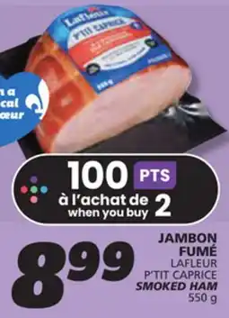 IGA LAFLEUR P'TIT CAPRICE SMOKED HAM offer