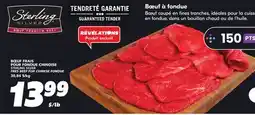 IGA STERLING SILVER FRES BEEF FOR CHINESE FONDUE offer