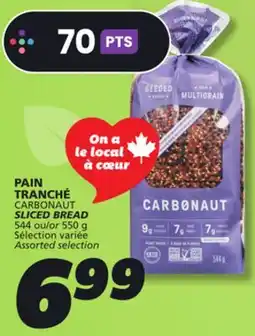IGA CARBONAUT SLICED BREAD offer
