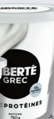 IGA GREC YOGURT offer