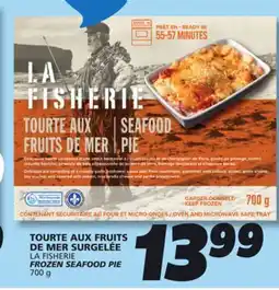 IGA LA FISHERIE FROZEN SEAFOOD PIE offer