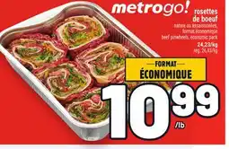 Metro ROSETTES DE BOEUF | BEEF PINWHEELS offer