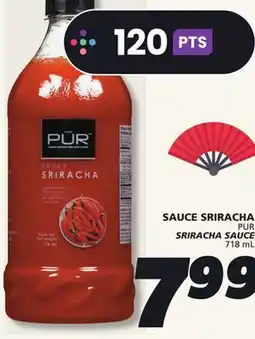 IGA PUR SRIRACHA SAUCE offer