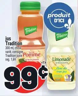 Metro JUS TRADITION | TRADITION JUICE offer