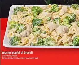 Metro BOUCLES POULET ET BROCOLI | CHICKEN AND BROCOLI BOW PASTA offer