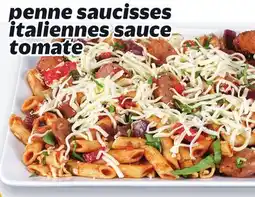 Metro PENNE SAUCISSES ITALIENNES SAUCE TOMATE offer