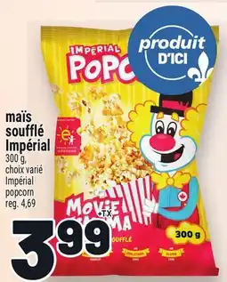 Metro MAÏS SOUFFLÉ IMPÉRIAL | IMPÉRIAL POPCORN offer
