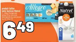Metro PRODUIT LAITIER SANS LACTOSE NATREL | NATREL LACTOSE FREE DAIRY PRODUCT offer