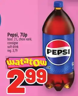 Metro PEPSI, 7UP | SOFT DRINK offer