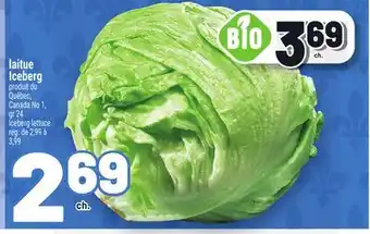 Metro LAITUE ICEBERG | ICEBERG LETTUCE offer
