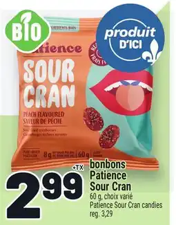 Metro BONBONS PATIENCE SOUR CRAN | PATIENCE SOUR CRAN CANDIES offer