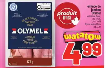 Metro ÉMINCÉ DE JAMBON OLYMEL | OLYMEL SHAVED HAM offer