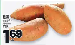 Metro PATATES DOUCES | SWEET POTATOES offer