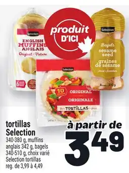 Metro TORTILLAS SELECTION | SELECTION TORTILLAS offer
