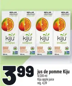Metro JUS DE POMME KIJU | KIJU APPLE JUICE offer