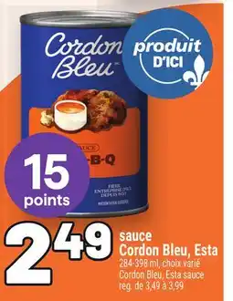Metro SAUCE CORDON BLEU, ESTA | CORDON BLEU, ESTA SAUCE offer