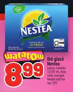 Metro THÉ GLACÉ NESTEA | NESTEA ICED TEA offer
