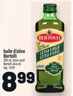 Metro HUILE D'OLIVE BERTOLLI | BERTOLLI OLIVE OIL offer