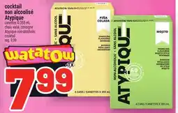 Metro COCKTAIL NON ALCOOLISÉ ATYPIQUE | ATYPIQUE NON-ALCOHOLIC COCKTAIL offer