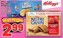 Metro BARRES NUTRI GRAIN KELLOGG'S | KELLOGG'S NUTRI GRAIN BARS offer