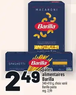 Metro PÂTES ALIMENTAIRES BARILLA | BARILLA PASTA offer