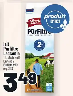 Metro LAIT PURFILTRE LACTANTIA | LACTANTIA PURFILTRE MILK offer
