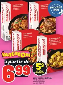 Metro METS CUISINÉS METROGO! | METROGO! COOKED MEALS offer