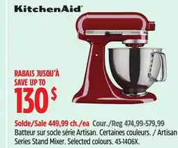Canadian Tire Artisan Series Stand Mixer offer