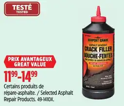 Canadian Tire Black Knight Selected Asphalt Repair Products offer