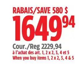 Canadian Tire Selected Garage Organization offer