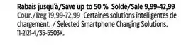 Canadian Tire Bluehive Selected Smartphone Charging Solutions offer