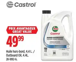 Canadian Tire Castrol Outboard Oil, 4.4L offer