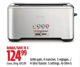 Canadian Tire Breville 4-Slice Toaster offer