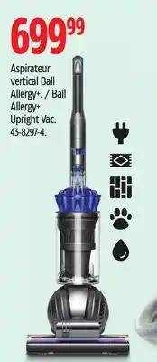 Canadian Tire Dyson Ball Allergy+ Upright Vac offer