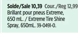Canadian Tire Extreme Tire Shine Spray, 650mL offer