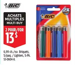 Canadian Tire BIC Lighters offer