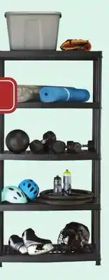 Canadian Tire Mastercraft 5-Shelf Resin Rack offer