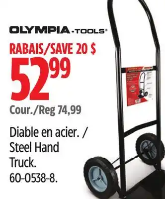 Canadian Tire Steel Hand Truck offer