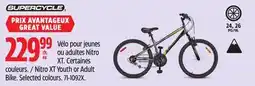 Canadian Tire Nitro XT Youth or Adult Bike offer