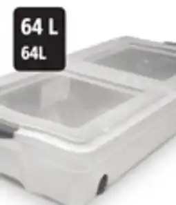 Canadian Tire Type A Clarity Transparent Stackable Under-the-Bed Storage Box on Wheels with Lid offer