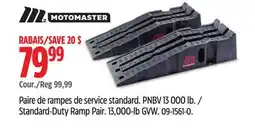Canadian Tire Motomaster Standard-Duty Ramp Pair offer