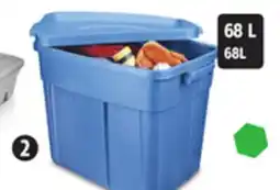 Canadian Tire Rubbermaid 68.1L Storage Tote offer