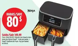 Canadian Tire Ninja Foodi DualZone Air Fryer offer