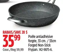Canadian Tire The Rock 33cm Forged Non-Stick Frypan offer