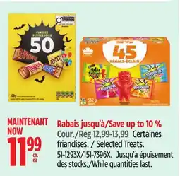 Canadian Tire Selected Treats offer