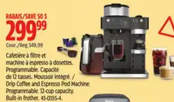 Canadian Tire Ninja Drip Coffee and Espresso Pod Machine offer