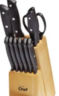 Canadian Tire Master Chef Stainless Steel Knife Block & Kitchen Starter Kit offer