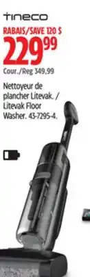 Canadian Tire Tineco Litevak Floor Washer offer